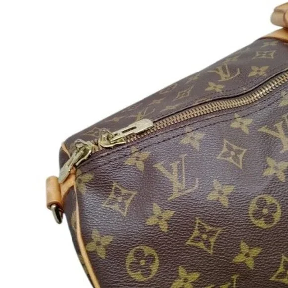 839555BS (X6) Louis Vuitton Travel Bag Keepall 60 Brown Monogram - Picture 6 of 8